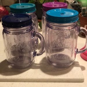 Aladdin mason jar tumblers
